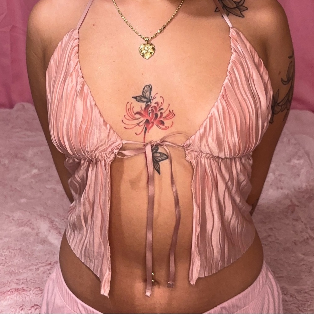 Pink Halter Top